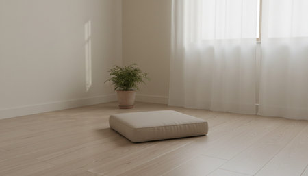 Luxury Sunroom with Indoor Plants and Cozy Seating Areaの写真素材