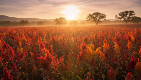 Beautiful Nature Landscape and Scenic Outdoor Background with Natural Textures
