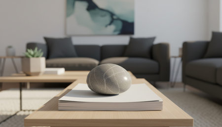Modern Luxury Living Room Interior Background
