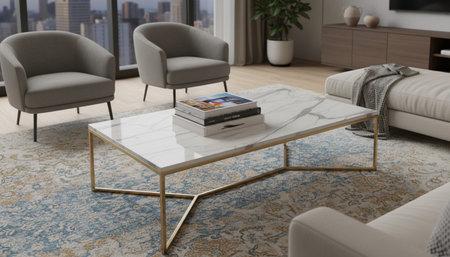 Modern Luxury Living Room Interior Background