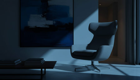 Modern Luxury Living Room Interior Background