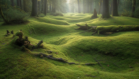 Beautiful Nature Landscape and Scenic Outdoor Background with Natural Textures