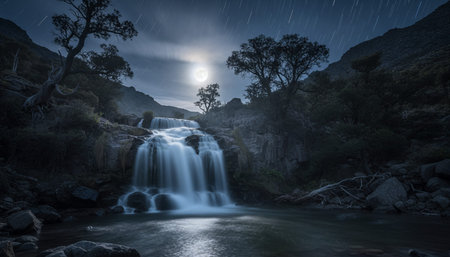 Beautiful Nature Landscape and Scenic Outdoor Background with Natural Textures