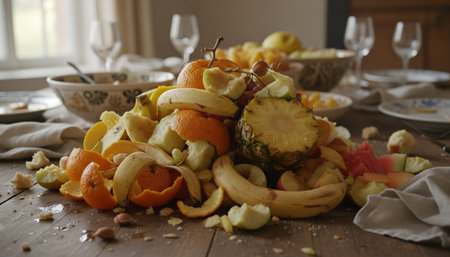 Assorted Fresh Fruits, Vegetables and Organic Healthy Food Concept