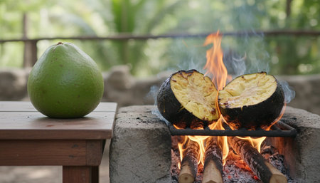 Assorted Fresh Fruits, Vegetables and Organic Healthy Food Concept
