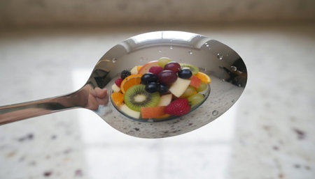 Assorted Fresh Fruits, Vegetables and Organic Healthy Food Concept