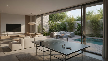 Luxury Modern Interior Design with Scenic Nature Views