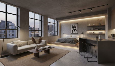Luxury Modern Interior Design with Scenic Nature Views