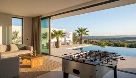 Luxury Modern Interior Design with Scenic Nature Views