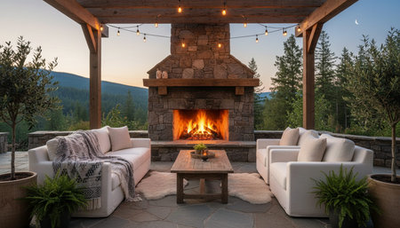 Luxury Modern Interior Design with Scenic Nature Views
