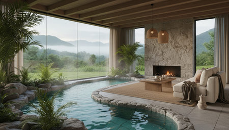 Luxury Modern Interior Design with Scenic Nature Views