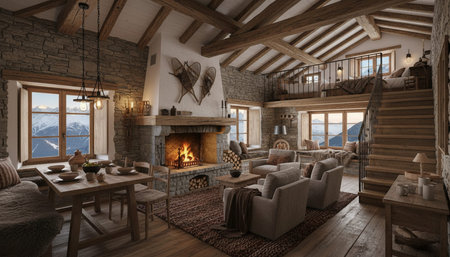 Luxury Modern Interior Design with Scenic Nature Views