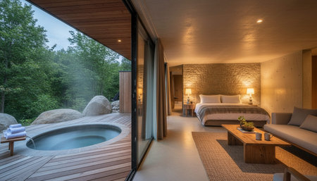 Luxury Modern Interior Design with Scenic Nature Views