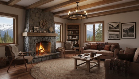Luxury Modern Interior Design with Scenic Nature Views