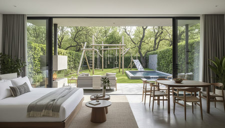 Luxury Modern Interior Design with Scenic Nature Views