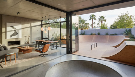 Luxury Modern Interior Design with Scenic Nature Views