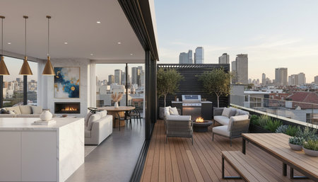Luxury Modern Interior Design with Scenic Nature Views