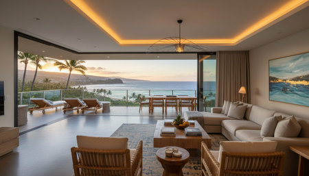Luxury Modern Interior Design with Scenic Nature Views