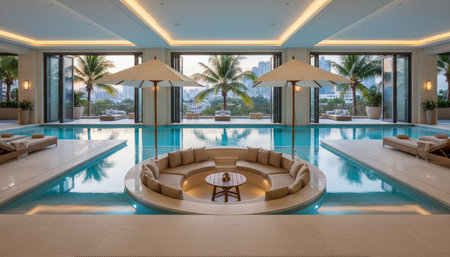 Luxury Modern Interior Design with Scenic Nature Views