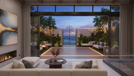 Luxury Modern Interior Design with Scenic Nature Views