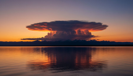 Breathtaking scenic landscapes under dramatic skies featuring rainbows, vibrant sunsets, and unique...