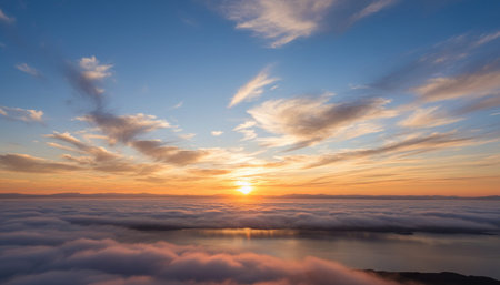 Breathtaking scenic landscapes under dramatic skies featuring rainbows, vibrant sunsets, and unique...