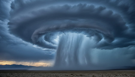 Breathtaking scenic landscapes under dramatic skies featuring rainbows, vibrant sunsets, and unique...