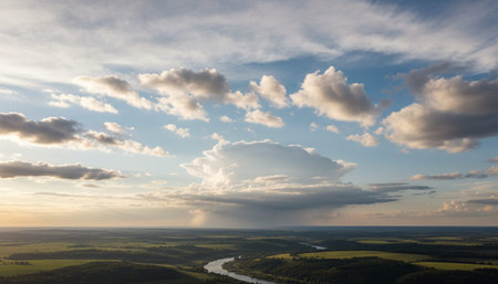 Breathtaking scenic landscapes under dramatic skies featuring rainbows, vibrant sunsets, and unique...