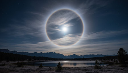 Breathtaking scenic landscapes under dramatic skies featuring rainbows, vibrant sunsets, and unique...