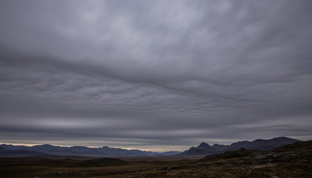 Breathtaking scenic landscapes under dramatic skies featuring rainbows, vibrant sunsets, and unique...