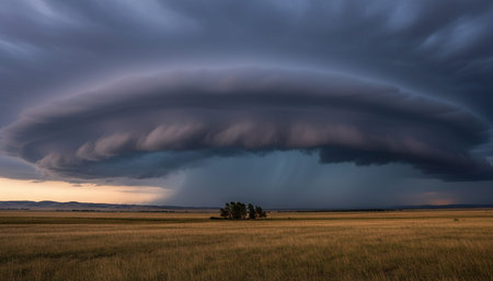 Breathtaking scenic landscapes under dramatic skies featuring rainbows, vibrant sunsets, and unique...