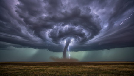 Breathtaking scenic landscapes under dramatic skies featuring rainbows, vibrant sunsets, and unique...