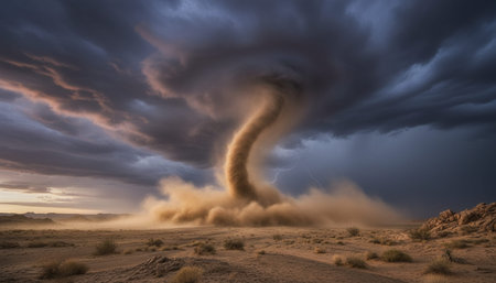 Breathtaking scenic landscapes under dramatic skies featuring rainbows, vibrant sunsets, and unique...