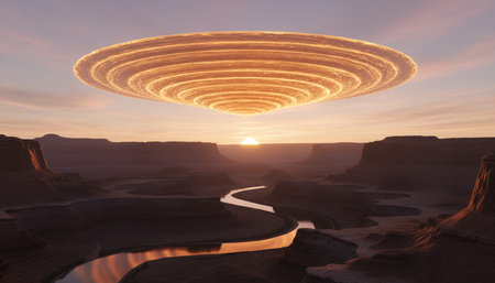 Breathtaking scenic landscapes under dramatic skies featuring rainbows, vibrant sunsets, and unique...
