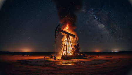 Atmospheric night scenes featuring vibrant bonfires and celebratory fireworks in a natural forest...