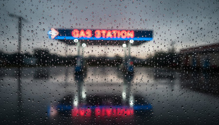 Atmospheric rainy weather scenes featuring wet urban streets  misty forests  and natural reflections.