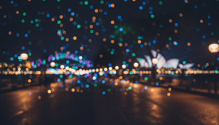 Festive Light Background