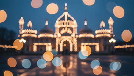Festive Light Background