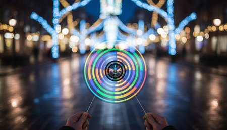 Festive Light Background
