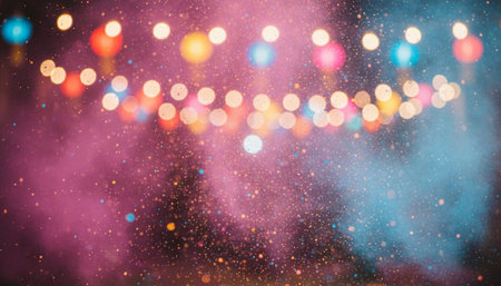 Festive Light Background