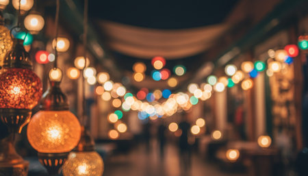 Festive Light Background