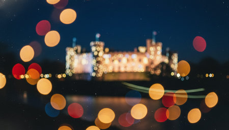 Festive Light Background