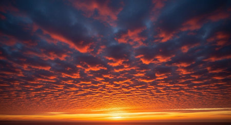 Scenic Landscape with Dramatic Sky