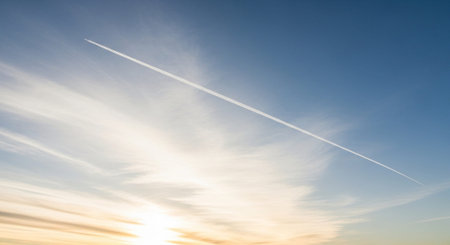 Scenic Landscape with Dramatic Sky