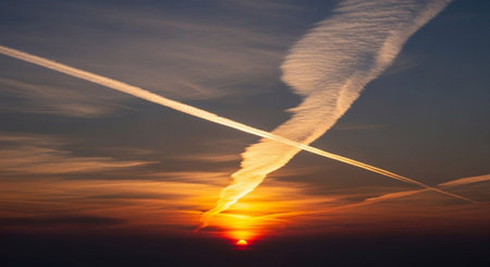 Scenic Landscape with Dramatic Sky