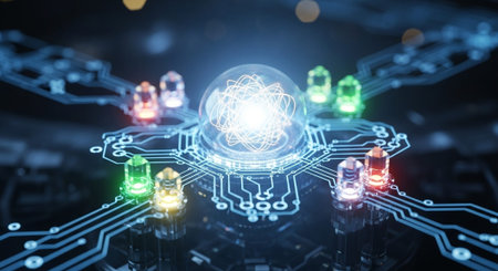 Futuristic Digital Technology Background Collection