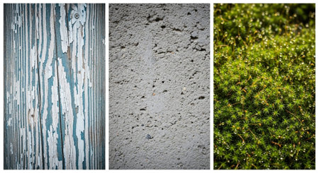 Abstract Texture and Minimal Object Collection for Creative Design and Modern Visual Backgrounds