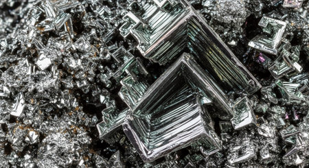Colorful Crystal and Mineral Collection Background