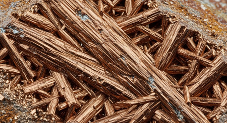 Colorful Crystal and Mineral Collection Background