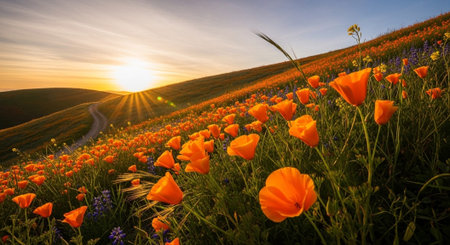 Background of flower